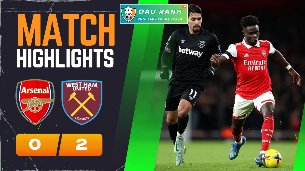 Highlights Arsenal vs West Ham United 03:15 – 29/12/2023
