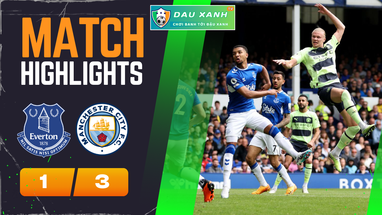 Highlights Everton vs Manchester City 03h15 – 28/12/2023